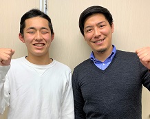 担当の久保河内先生と北木さん