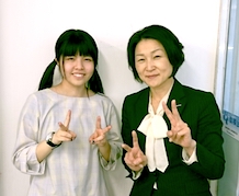 池田桜子さんと田中教室長