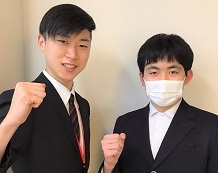 後藤先生と森川君