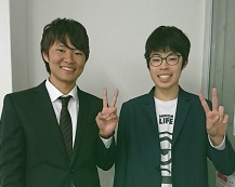 有村幸晟君と森本先生