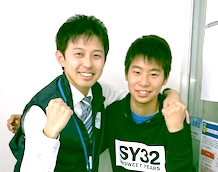 長岡由徒君と方志先生