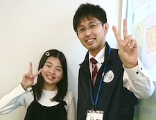 阪田千春さんと方志先生