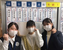 豊福さんと立野先生と石川先生