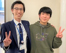 吉澤隼さん(埴生中学校)