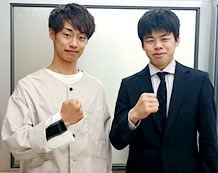 服部慶斗君と黒柳先生