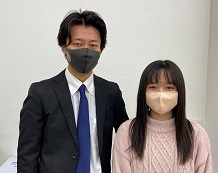 黒田姫凜さんと中村先生