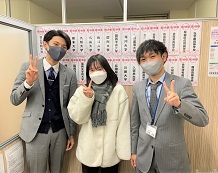 徳富さんと宮田先生と小佐田先生