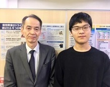 堂前先生と水上君