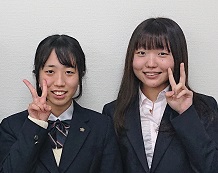 依田瑠夏さんと坂本先生