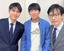 飯田くんと宮添先生と丸井先生