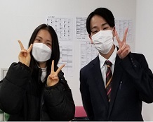 浅井結月さんと渥美先生