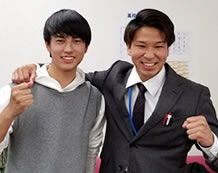 櫻井凱仁くんと粕谷直人先生