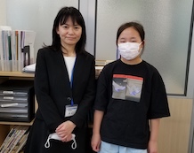 石川沙姫さんと森晶子先生