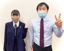 中村 芙布花さんと 徳永先生