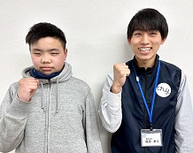 生駒龍正くんと梶原先生