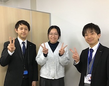明音さんと藤田・村田教室長