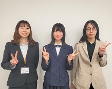 支えてくれた先生二人と!
