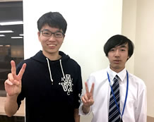 吉田峻亮くんと石渡先生
