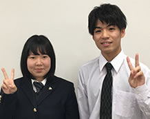 松井瀬生さんと秀島先生