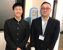 呉宮原高校3年 沖中 陽大