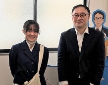 呉三津田高校3年 岡野 菜摘