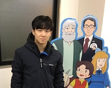 呉青山高校３年　波多間真秀君