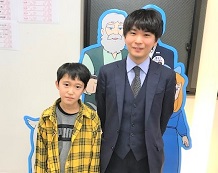 江田島市立大古小学校 6年 花岡悠斗さん