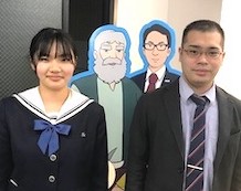呉宮原高校3年 小道 桜さん