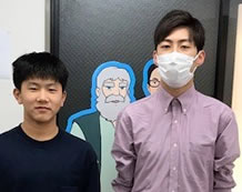 阿賀中学3年 岡光賢史朗さん