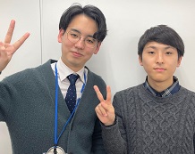 中村元紀くんと教室長