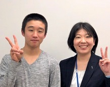 Kくんと教室長