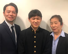 横山先生・岩本くん・山上先生