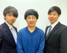 日置奏翔さん・瀬川先生・山﨑先生