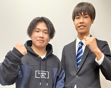 佐々木優羽くんと田中先生