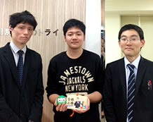 笠井先生&竹之内 智哉くん&石澤先生