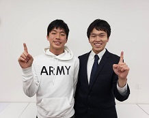 中村求利くんと長濱先生