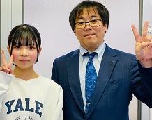 窪田愛菜さん、千葉教室長