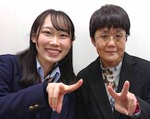 大越さんと高橋先生