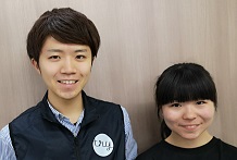 左:鈴木先生、右:鈴木結生さん