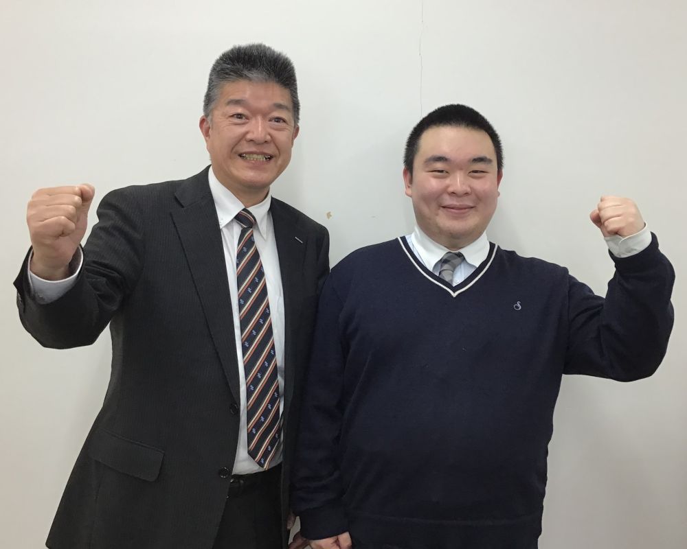 内堀先生と樋沢太惺くん