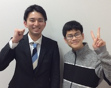 改野瑛士くんと伊賀上先生