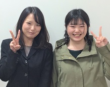 中谷梨沙先生と藤原佳子さん