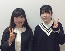 倉掛先生と髙橋彩音さん