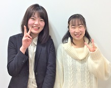 阿部先生と北原彩乃さん