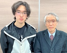 小林龍生さんと櫻井先生