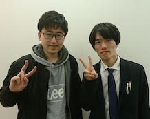 下川真導くんと宮脇先生