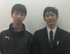 伊藤仁城くんと米盛先生