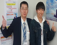 小澤先生と酒井春一くん
