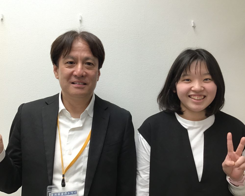 松井渚_水谷先生、松井渚さん