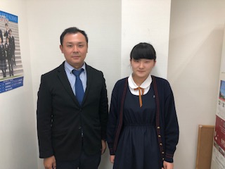 熊澤 絢伽さんと和原先生